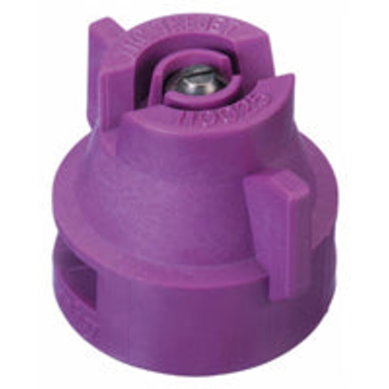 TEEJET EXTENDED RANGE FLAT SPRAY TIP / CAP COMBO – PURPLE