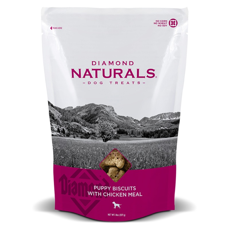Diamond Naturals Puppy Biscuits with Chicken Meal Dog Treats