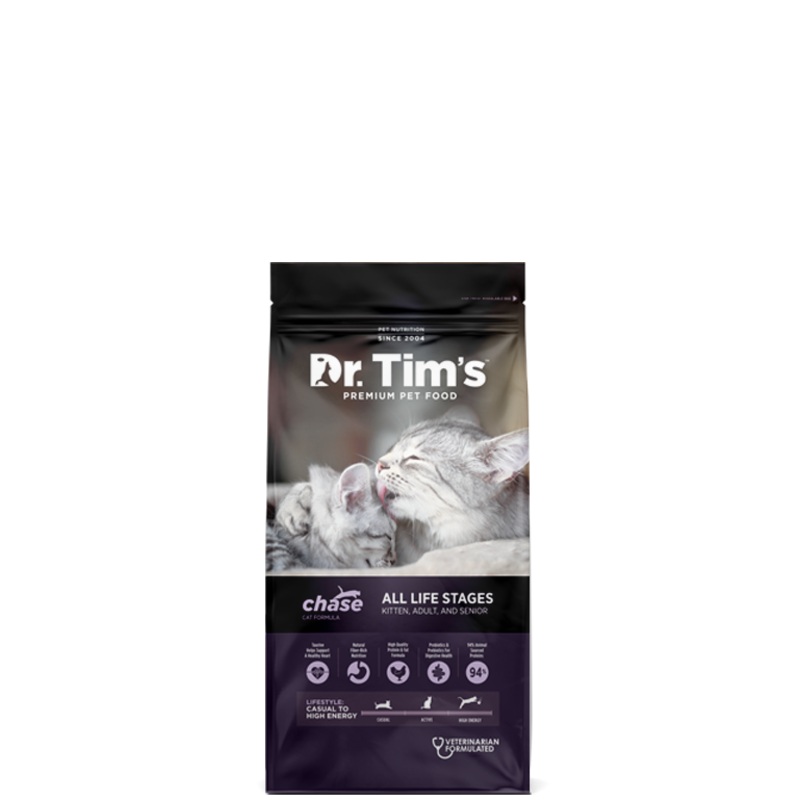 Dr. Tim’s Chase All Life Stages Dry Cat Food