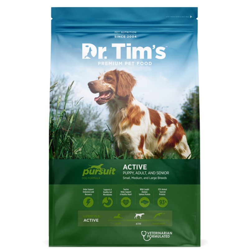 Dr. Tim’s Pursuit Active Dry Dog Food