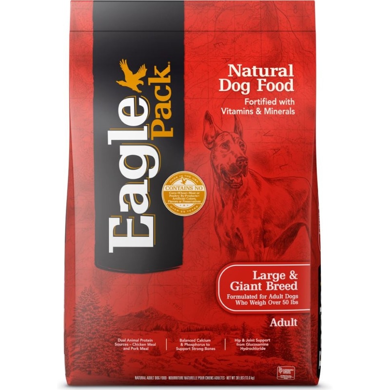 Eagle Pack Chicken & Pork Large Breed Adult Dry Dog Food, 30-lb bag