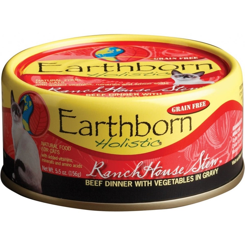Earthborn Holistic Grain Free RanchHouse Stew Canned Cat Food