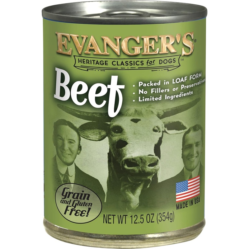Evanger’s Classic Recipes Beef Grain-Free Canned Dog Food, 12.5-oz, case of 12