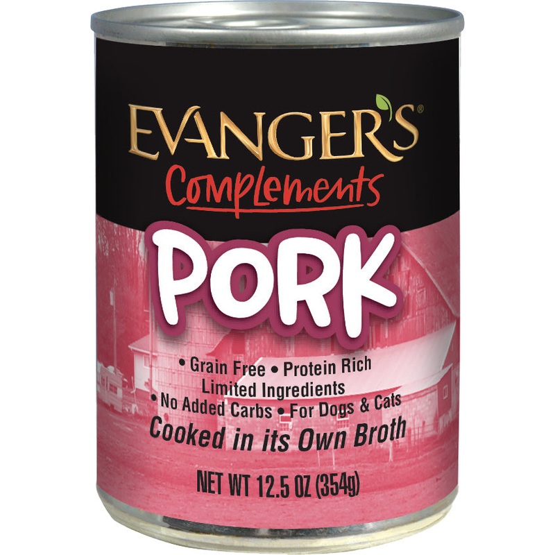 Evanger’s Grain-Free Pork Canned Dog & Cat Food
