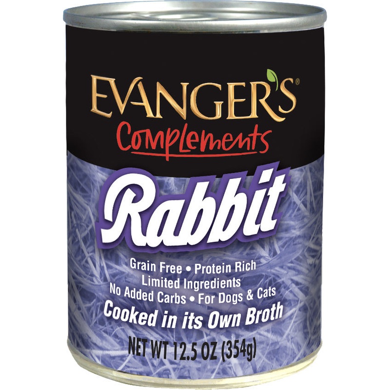 Evanger’s Grain-Free Rabbit Canned Dog & Cat Food