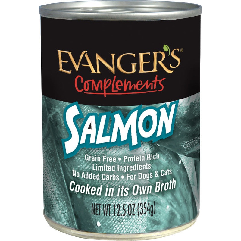 Evanger’s Grain-Free Salmon Canned Dog & Cat Food Supplement