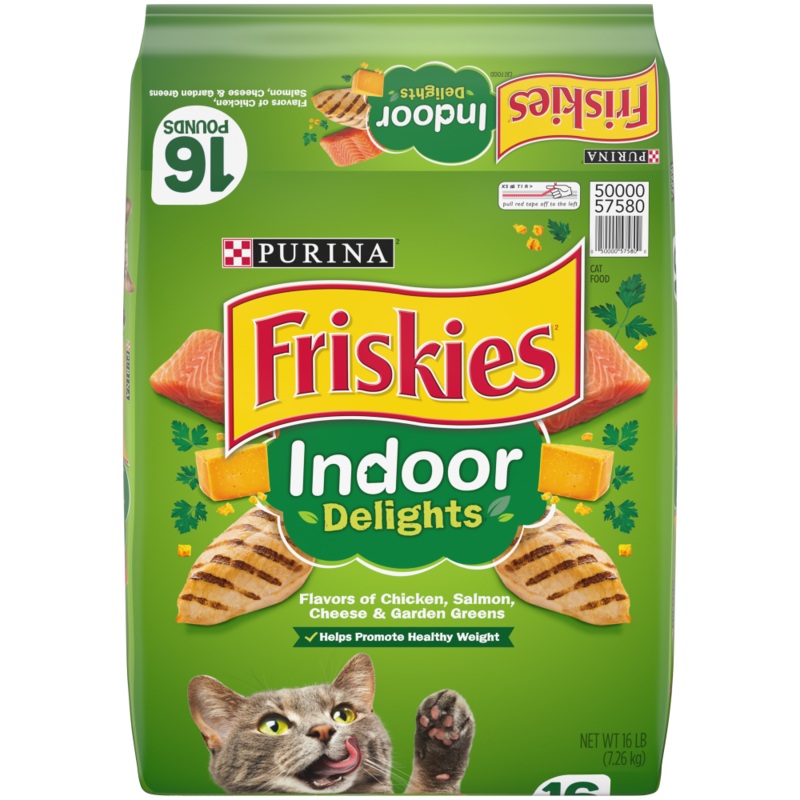 Friskies Indoor Delights Dry Cat Food