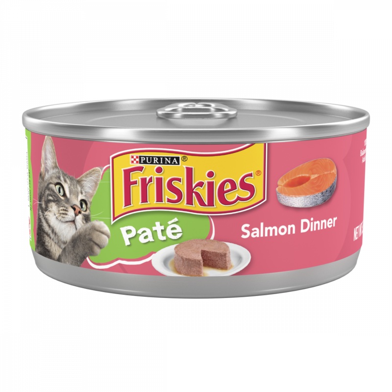 Friskies Pate Salmon Dinner Canned Cat Food