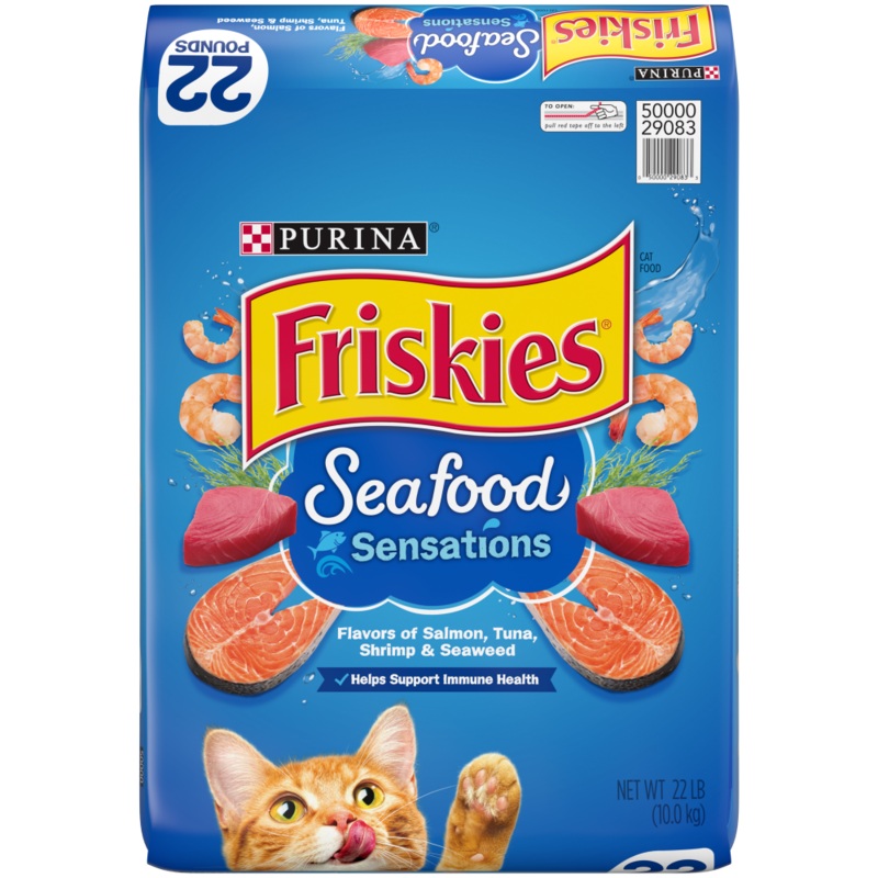 Friskies Seafood Sensations Dry Cat Food