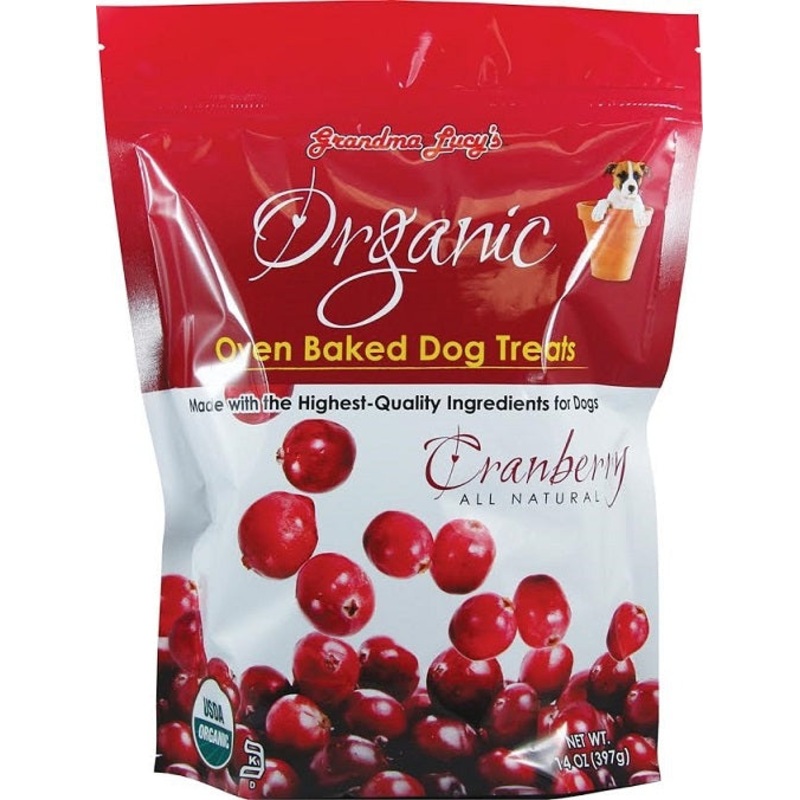 Grandma Lucy’s Organic Oven Baked Cranberry Flavor Dog Treats