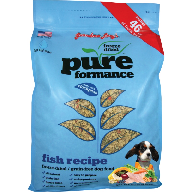 Grandma Lucy’s Pureformance Fish Recipe Freeze Dried Grain Free Dog Food