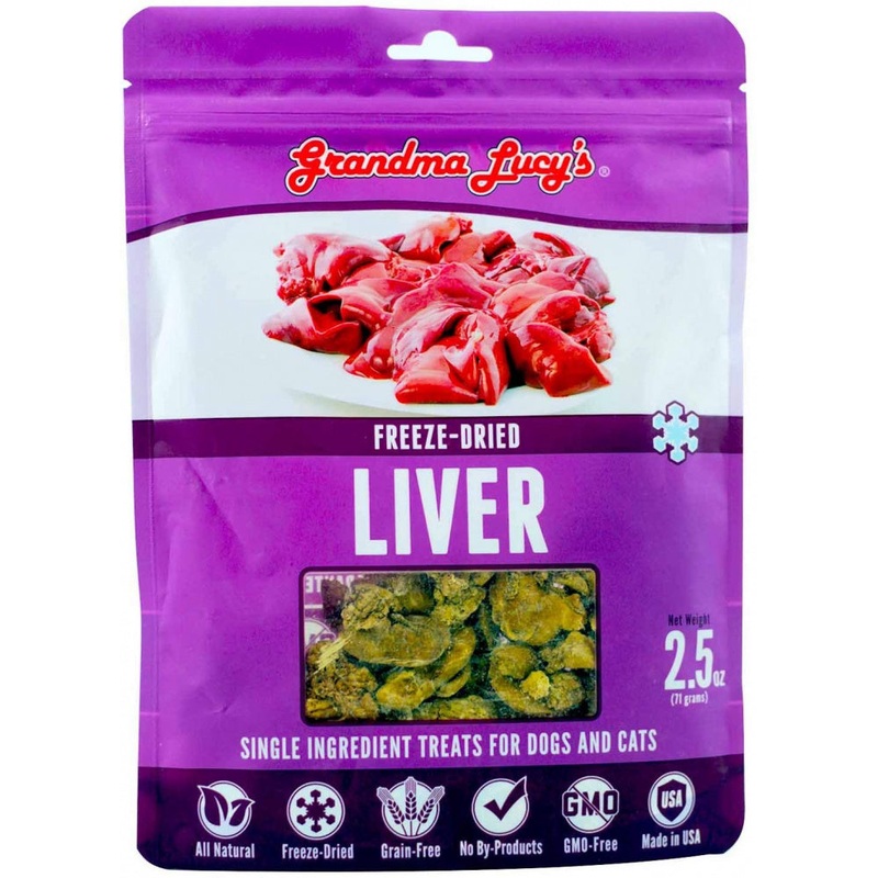 Grandma Lucy’s Singles Freeze Dried Liver Single Ingredient Pet Treats