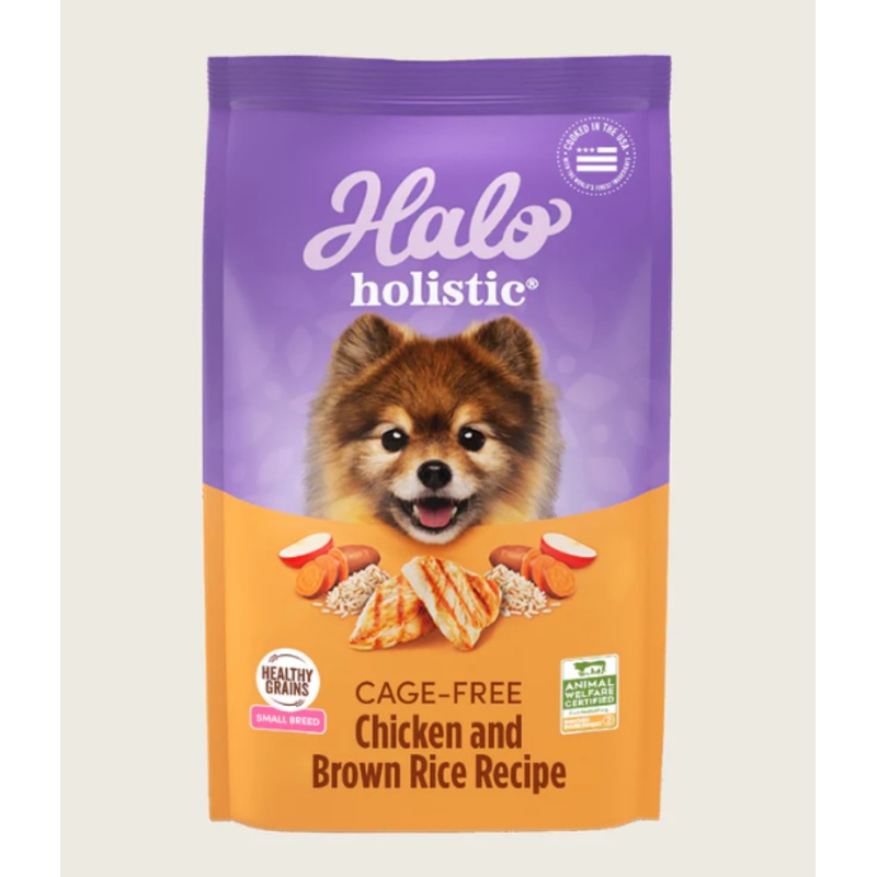 Halo Holistic Cage-Free Chicken & Brown Rice Small Breed Dog Food