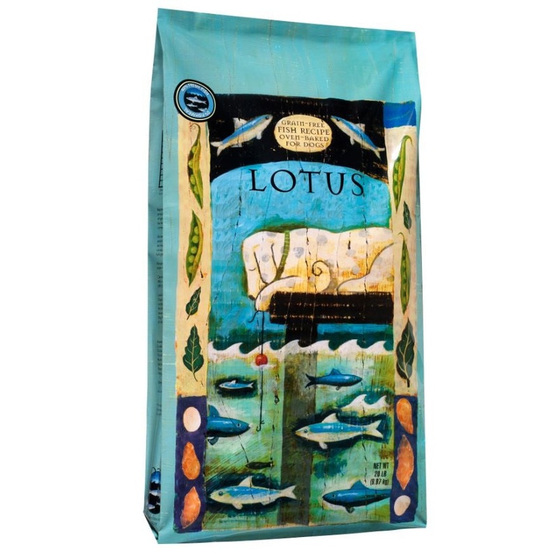 Lotus Oven Baked Grain Free Fish Recipe Dry Dog Food
