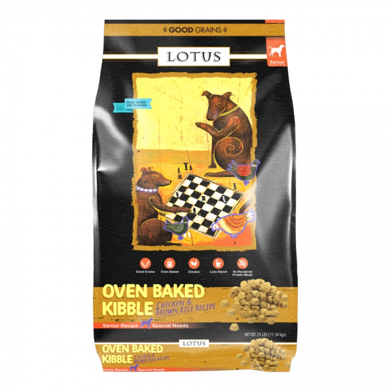 Lotus Oven Baked Senior Recipe Dry Dog Food