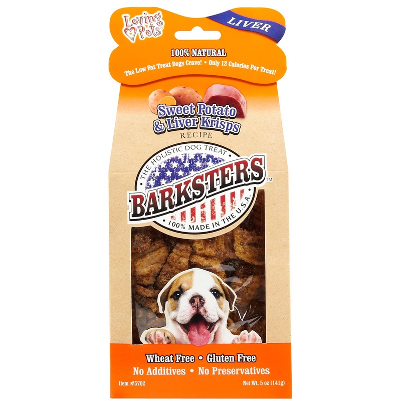 Loving Pets Barksters Sweet Potato Krisps for Dogs