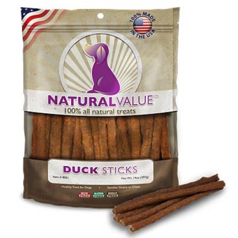 Loving Pets Natural Value Duck Sticks Dog Treats