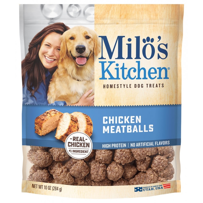 Milo’s Kitchen Chicken Meatballs Dog Treats