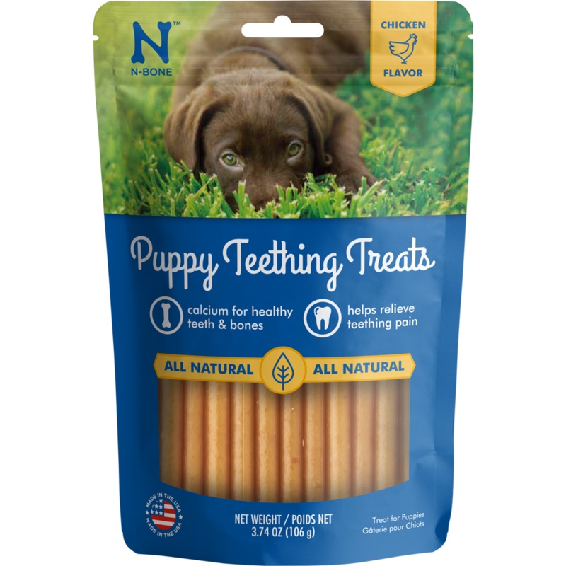 N-Bone Puppy Teething Treats Chicken Flavor Dog Treats