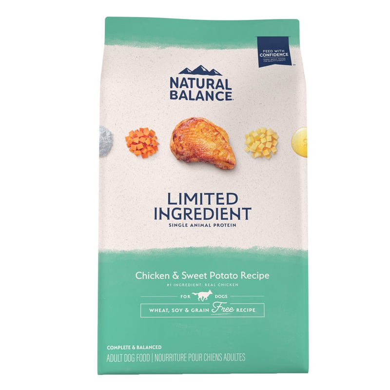 Natural Balance Limited Ingredient Grain-Free Chicken & Sweet Potato Recipe Dry Dog Food