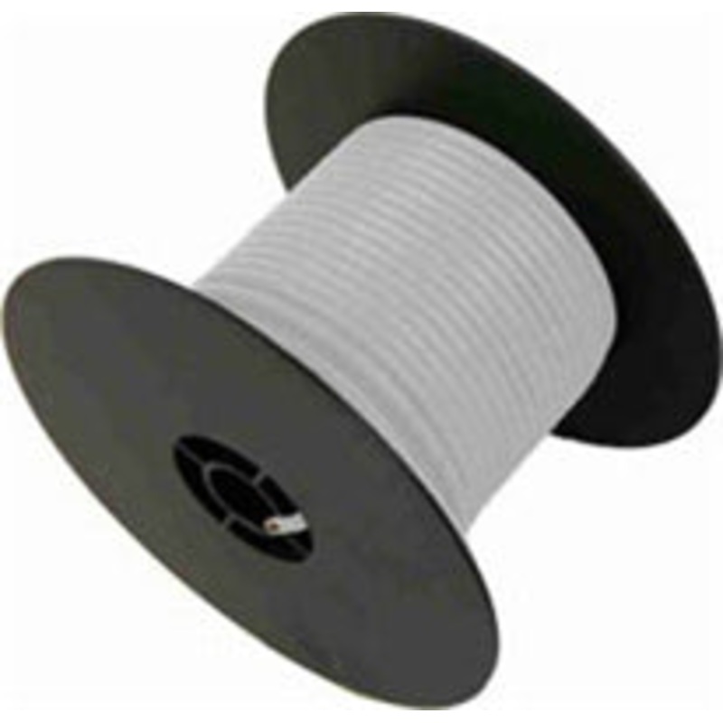 100′ 10GA. PRIMARY WIRE–WHITE