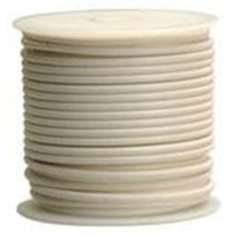 100′ 16GA.PRIMARY WIRE WHITE
