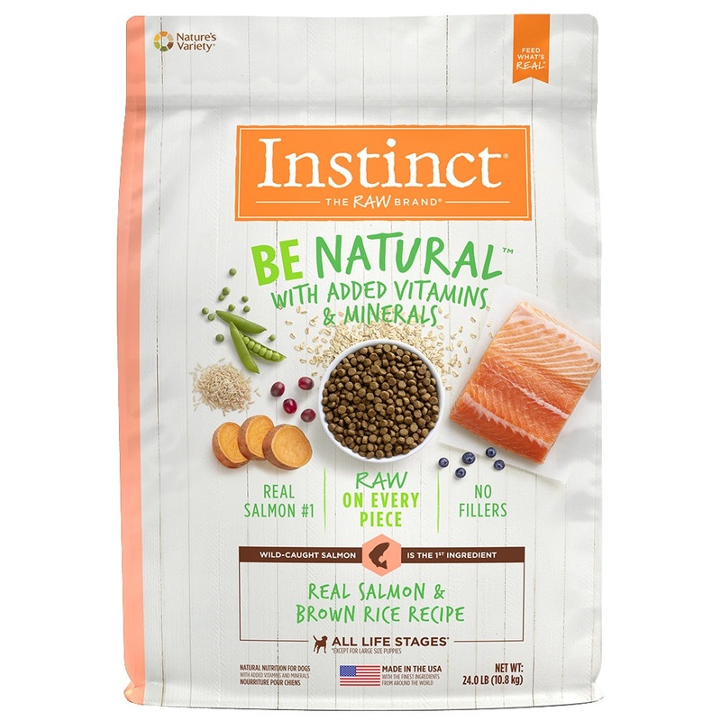 Instinct Be Natural Adult Real Salmon & Brown Rice Recipe Dry Dog Food