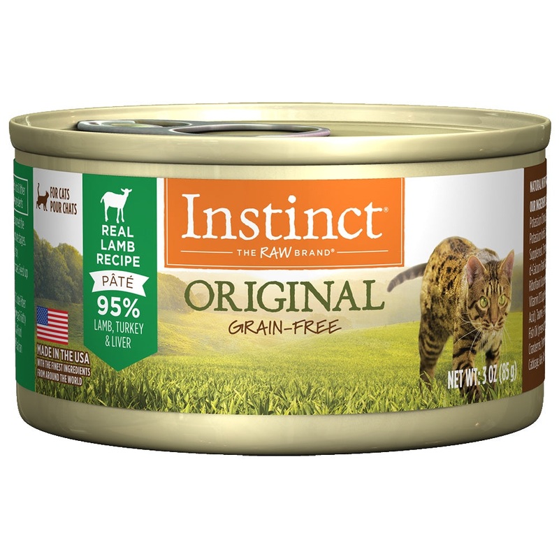 Instinct Grain-Free Lamb Formula Canned Cat Food