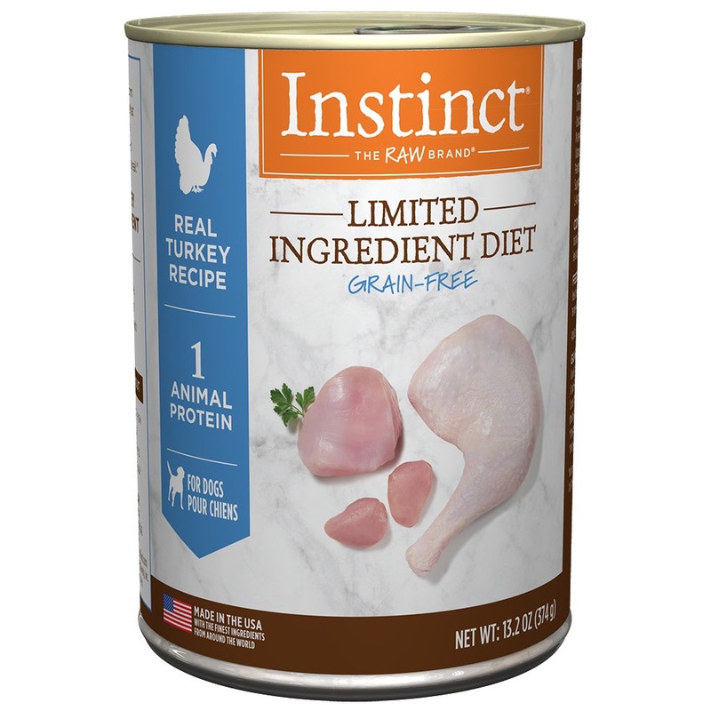 Instinct Grain Free LID Turkey Canned Dog Food