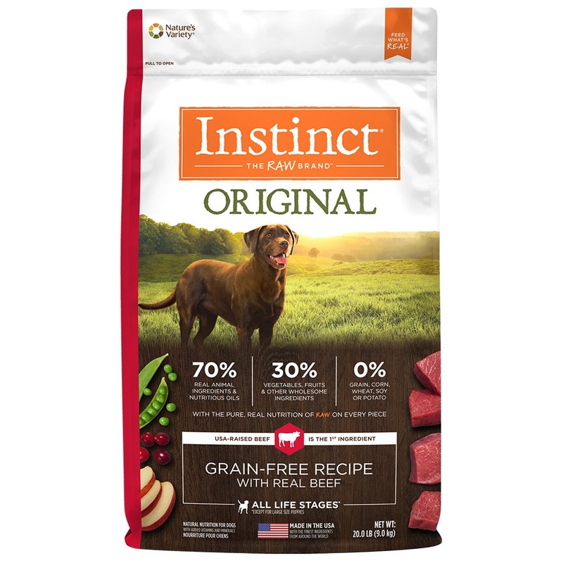 Instinct Original Grain Free Recipe with Real Beef Natural Dry Dog Food
