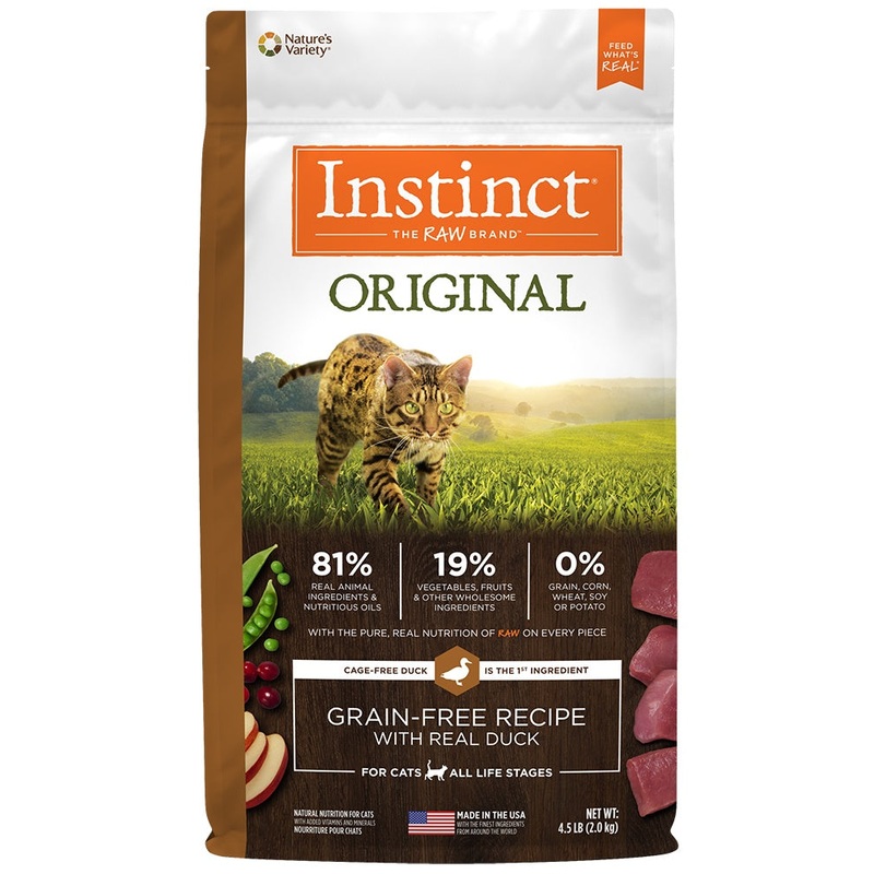 Instinct Original Grain Free Recipe with Real Duck Natural Dry Cat Food