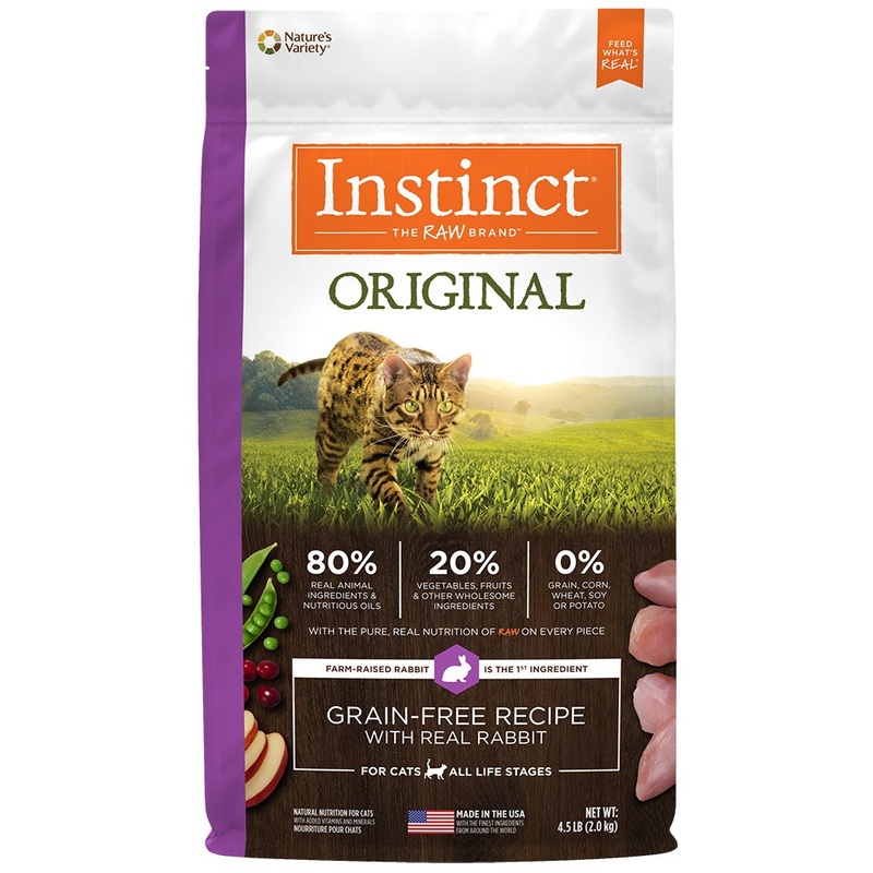 Instinct Original Grain Free Recipe with Real Rabbit Natural Dry Cat Food