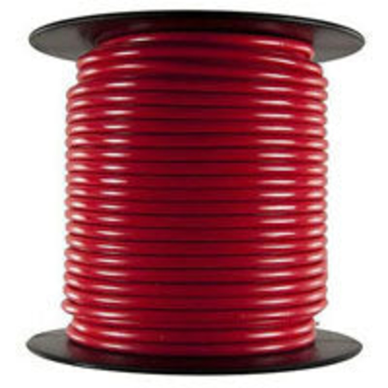 PRIMARY WIRE RED 18G 100′