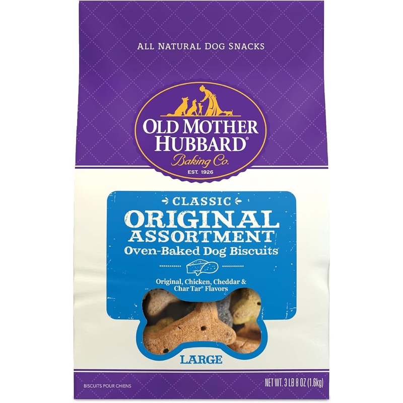 Old Mother Hubbard by Wellness Classic Original Mix Natural Large Oven-Baked Biscuits Dog Treats
