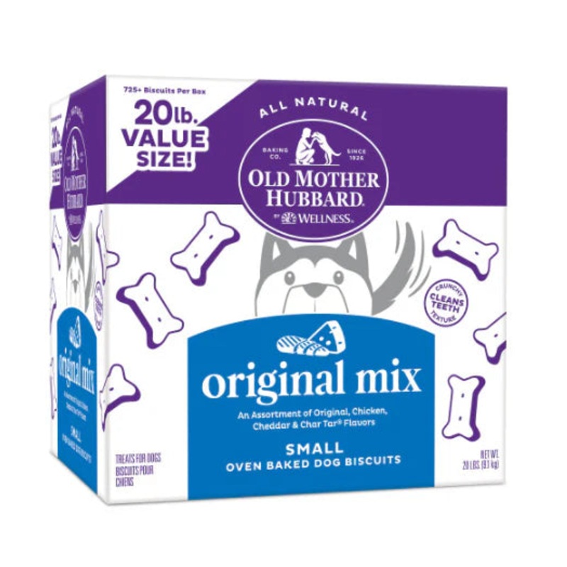 Old Mother Hubbard by Wellness Classic Original Mix Natural Small Oven-Baked Biscuits Dog Treats
