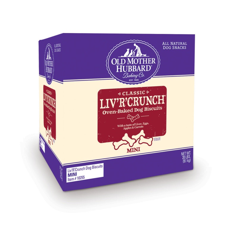 Old Mother Hubbard Crunchy Classic Liv ‘R’ Crunch Mini Biscuits Natural Dog Treats