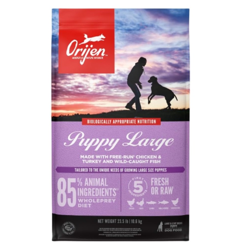 ORIJEN Puppy Large Grain-Free Dry Puppy Food.