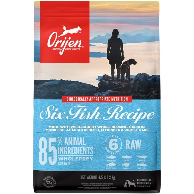 ORIJEN Six Fish Grain-Free Dry Dog Food