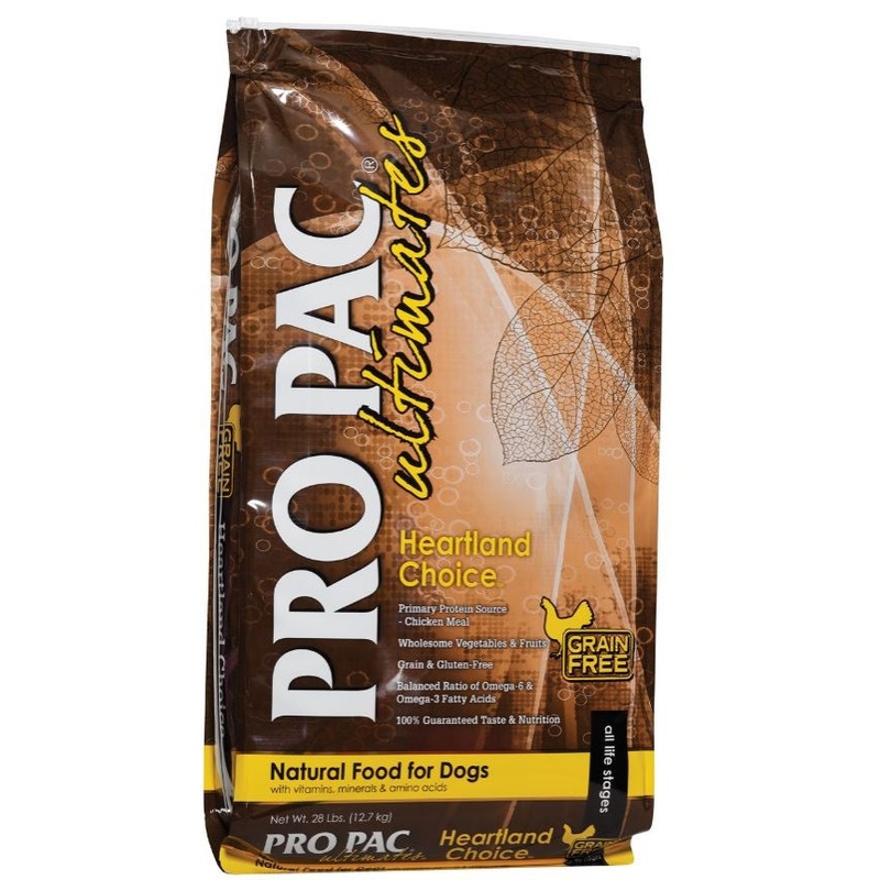PRO PAC Grain Free Ultimates Heartland Choice Dry Dog Food