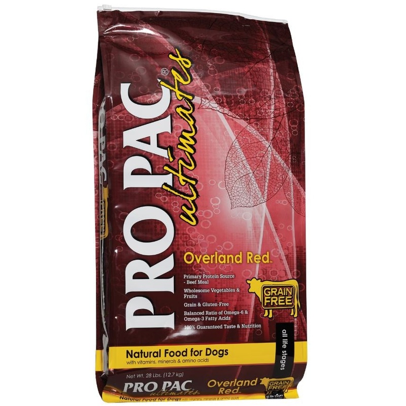PRO PAC Grain Free Ultimates Overland Red Dry Dog Food