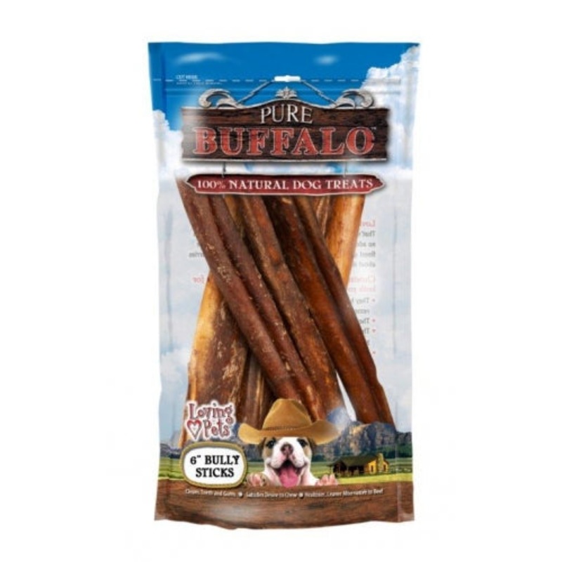 Pure Buffalo Bully Sticks Dog Treats