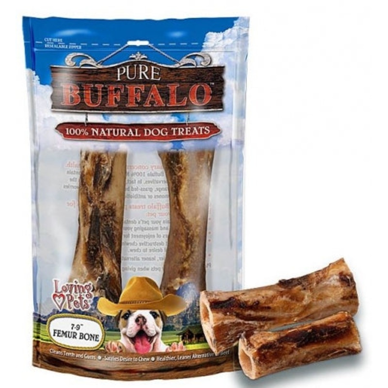 Pure Buffalo Meaty Femur Bone Dog Treats