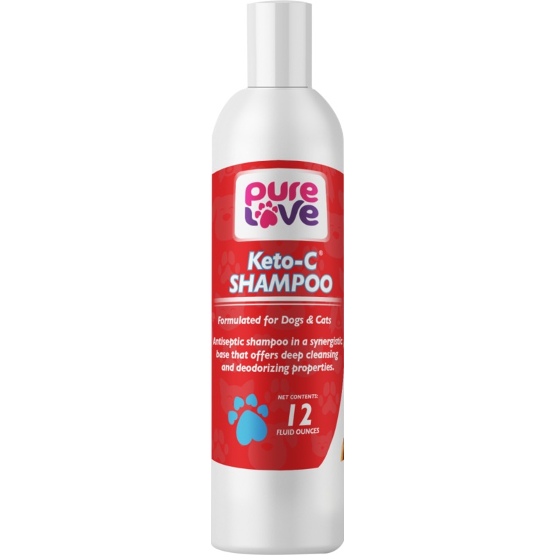 Pure Love Ketoconazole 1%, Chlorhexidine 2% Shampoo for Dogs and Cats