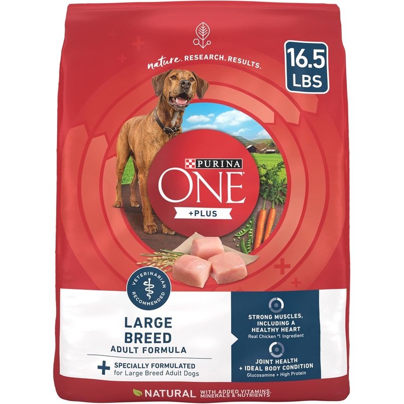 Purina ONE Natural Large Breed +Plus Chicken Formula Dry Dog Food
