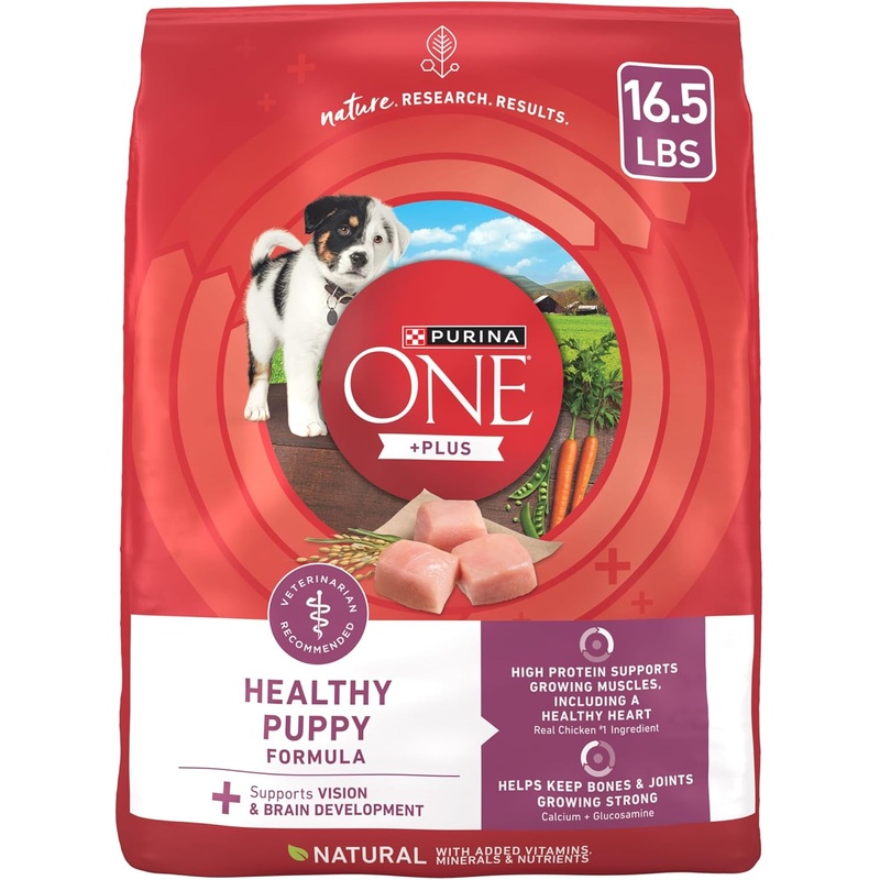 Purina ONE +Plus Natural High Protein Healthy Puppy Chicken Formula Dry Puppy Food