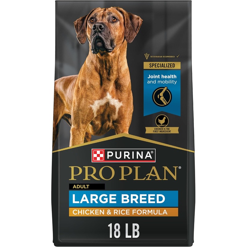 Purina Pro Plan Adult Large Breed Chicken & Rice Formula Dry Dog Food