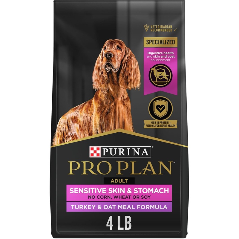 Purina Pro Plan Sensitive Skin & Stomach Formula Lamb & Oat Meal Formula Dry Dog Food