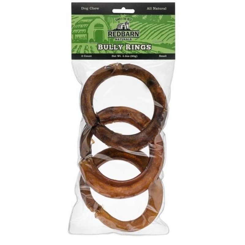 Redbarn Naturals Small Bully Rings Dog Treats