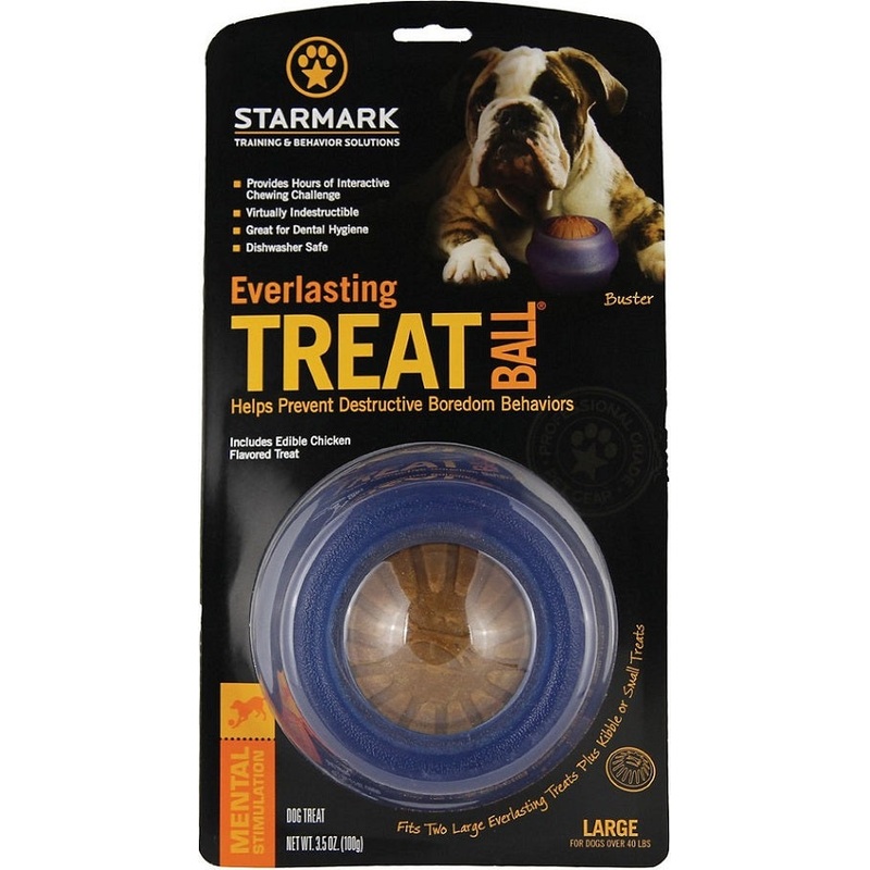 Starmark Everlasting Treat Ball Dog Chew Toy