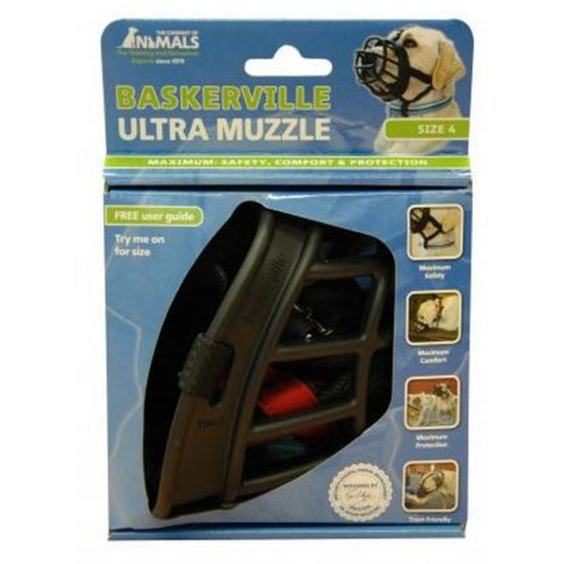The Company of Animals Baskerville Ultra Muzzle for Dogs